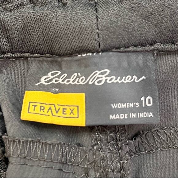 Eddie Bauer Travex Hiking Pants Womens 10 Grey Tech Performance Gorpcore Outdoor - Picture 6 of 11